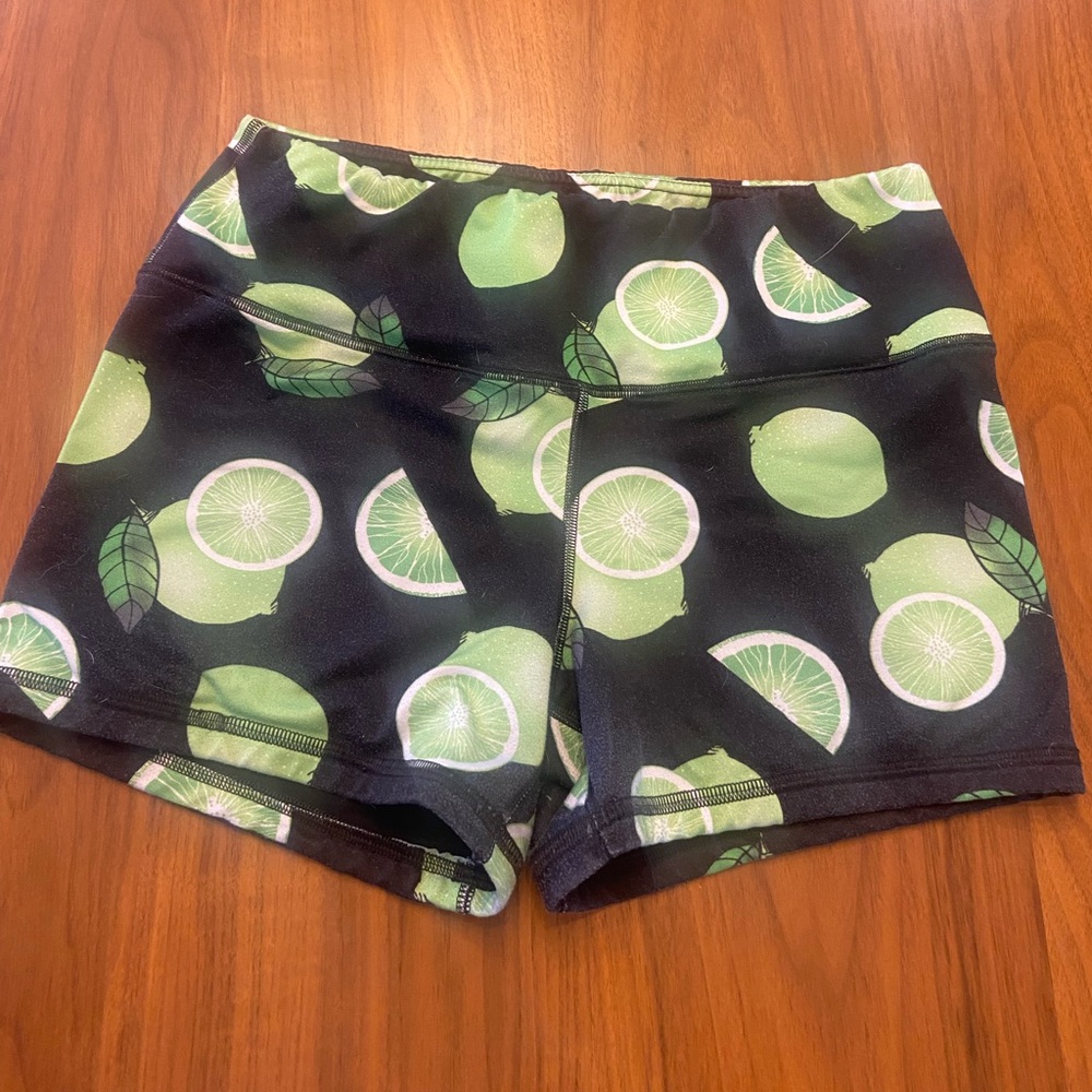 Fleo Lime Shorts - Size Large